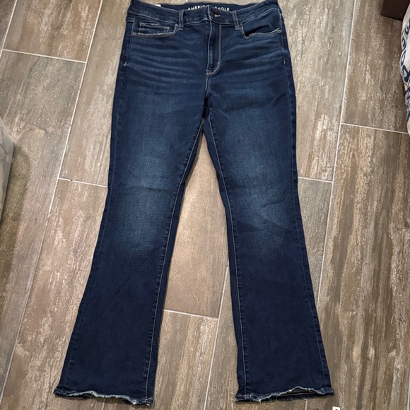 American Eagle Outfitters Denim - American Eagle Outfitters Navy Flare Jeans